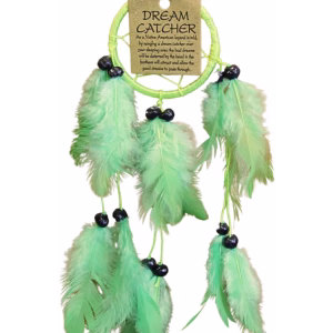dromenvanger-alleen-veren-6cm-groen