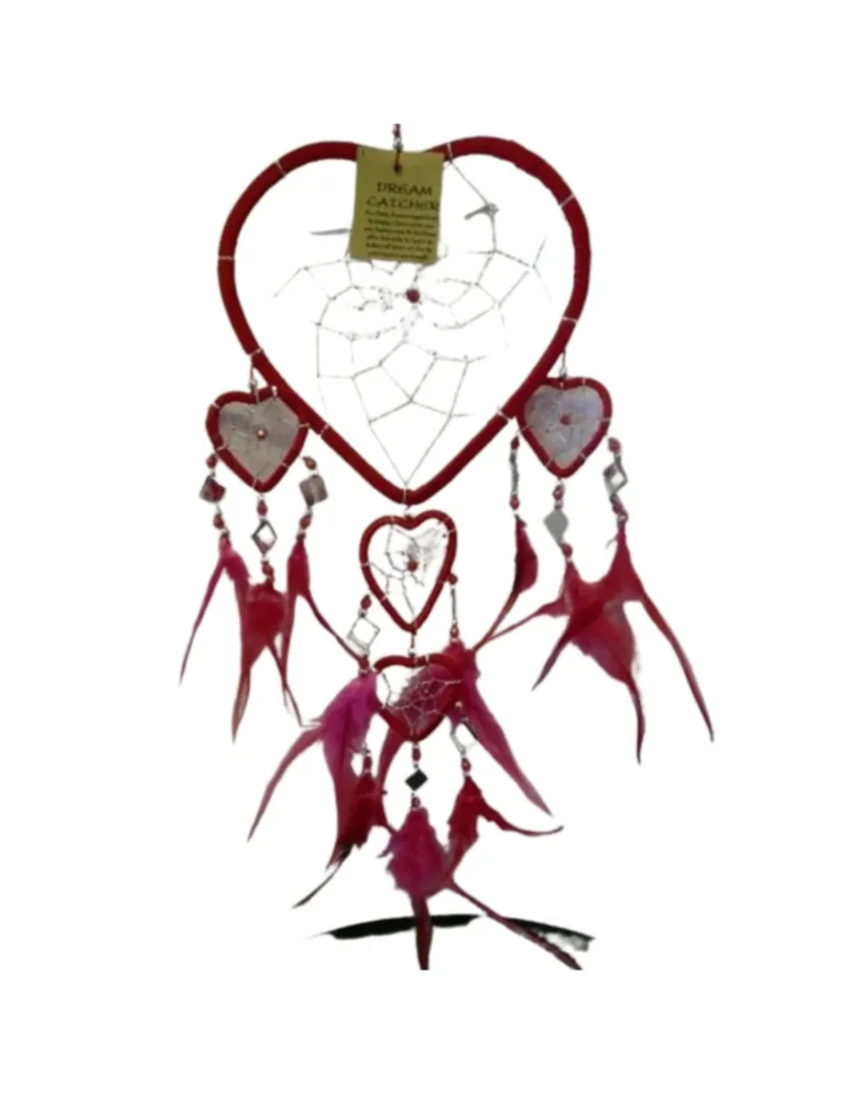 dromenvanger-hartje-met-spiegels-rood-17-cm-dreamcatcher