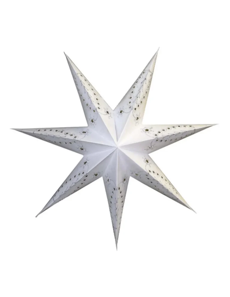 kerstster-met-verlichtingsset-geborduurde-ster-white-arrow-60-cm