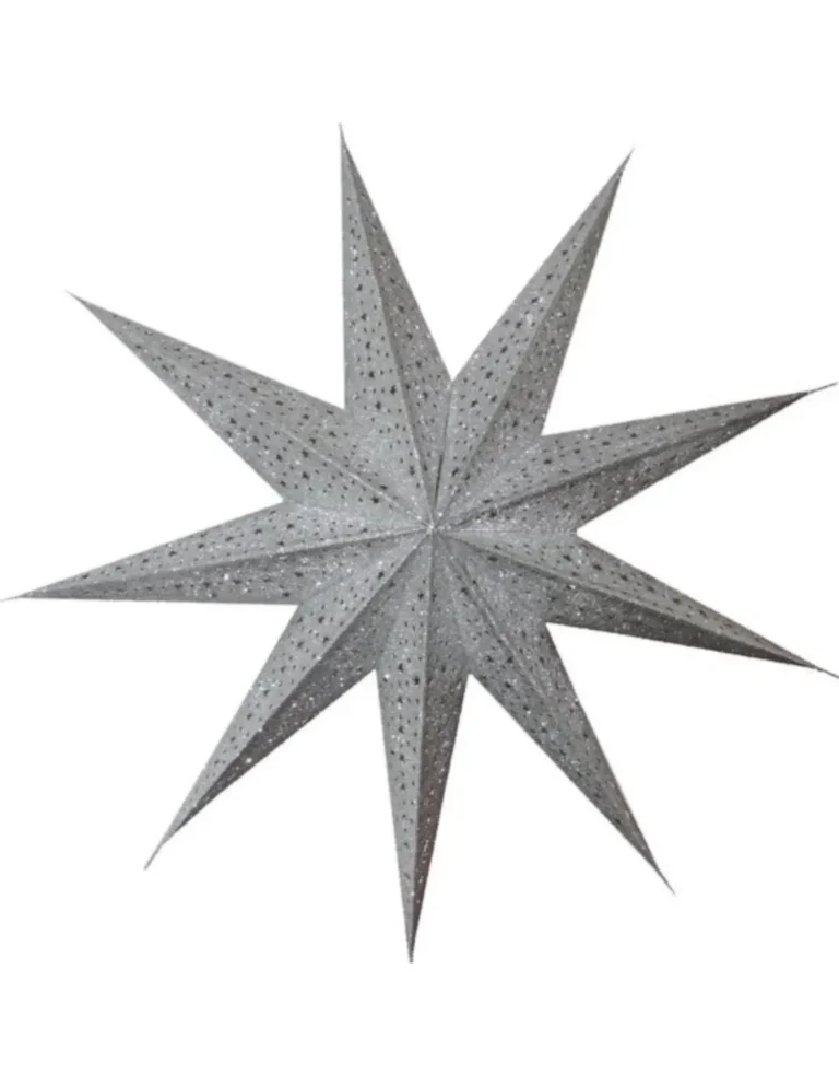 kerstster-zilveren-ster-glitter-zonder-verlichtingsset